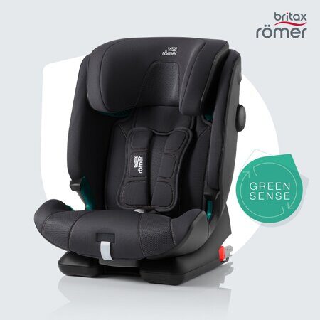1000x1000 Britax Roemer Модели Green Sense Logo ADVANSAFIX_i-SIZE_FossilGrey