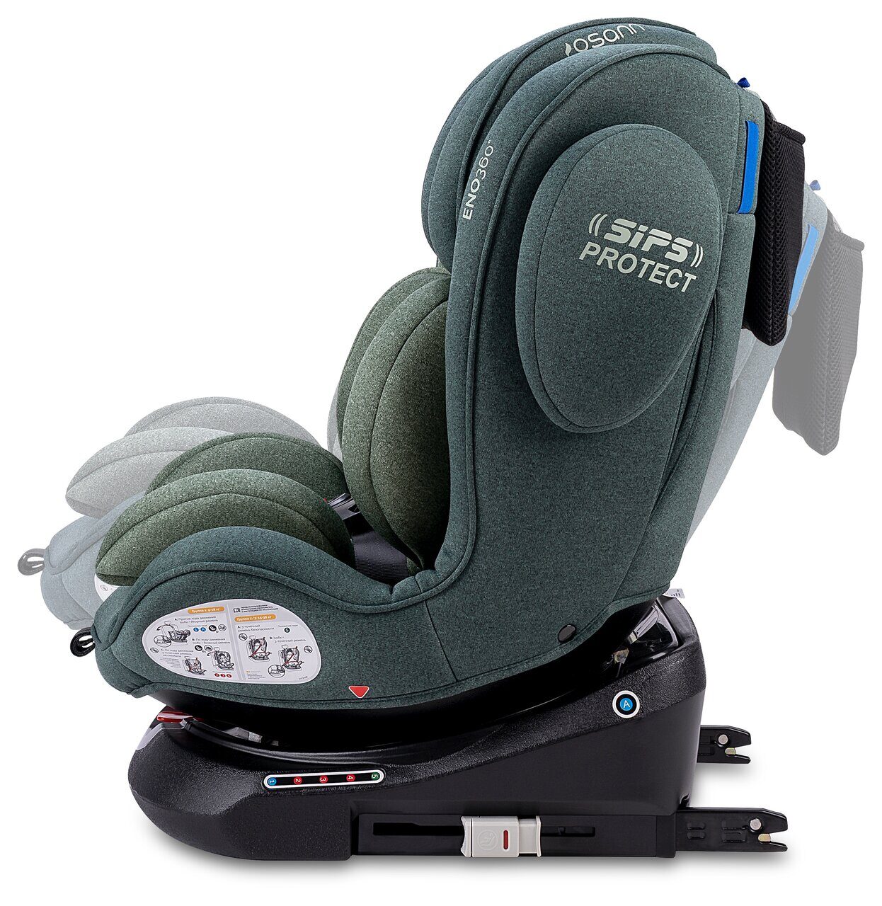 ru108-238-322 Osann Kinderautositz Eno360 - Universe Green (7)